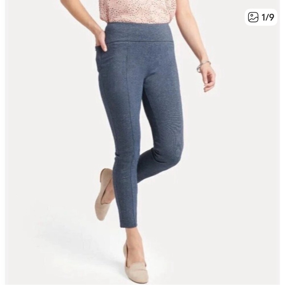 Betabrand Skinny-Leg Power-Down Pants sz medium petite